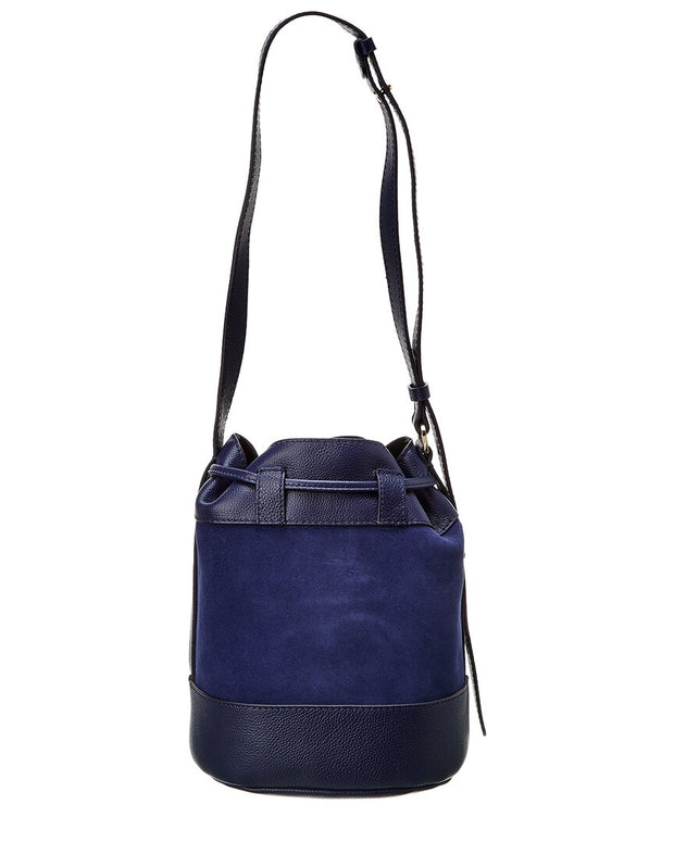 See By Chloé Vicki Suede & Leather Bucket Bag