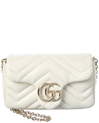 Gucci Gucci Gg Marmont Mini Leather Shoulder Bag