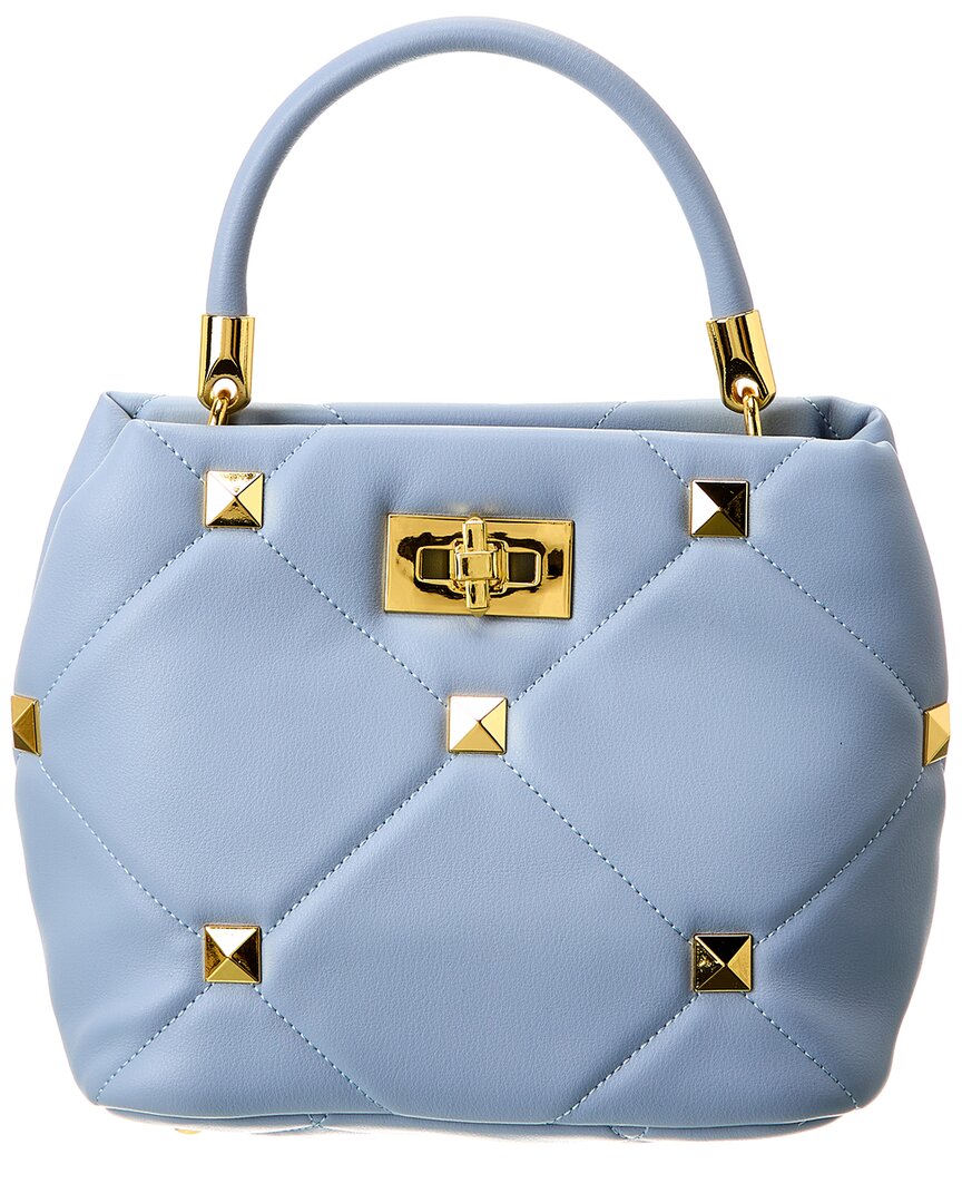 Valentino Valentino Roman Stud The Handle Small Leather Shoulder Bag (Authentic Pre-Loved)