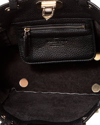 Valentino Rockstud Mini Grainy Leather Satchel (Authentic Pre-Loved)