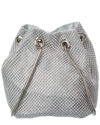 Rene Ruiz Rene Ruiz Allover Crystal Bucket Bag