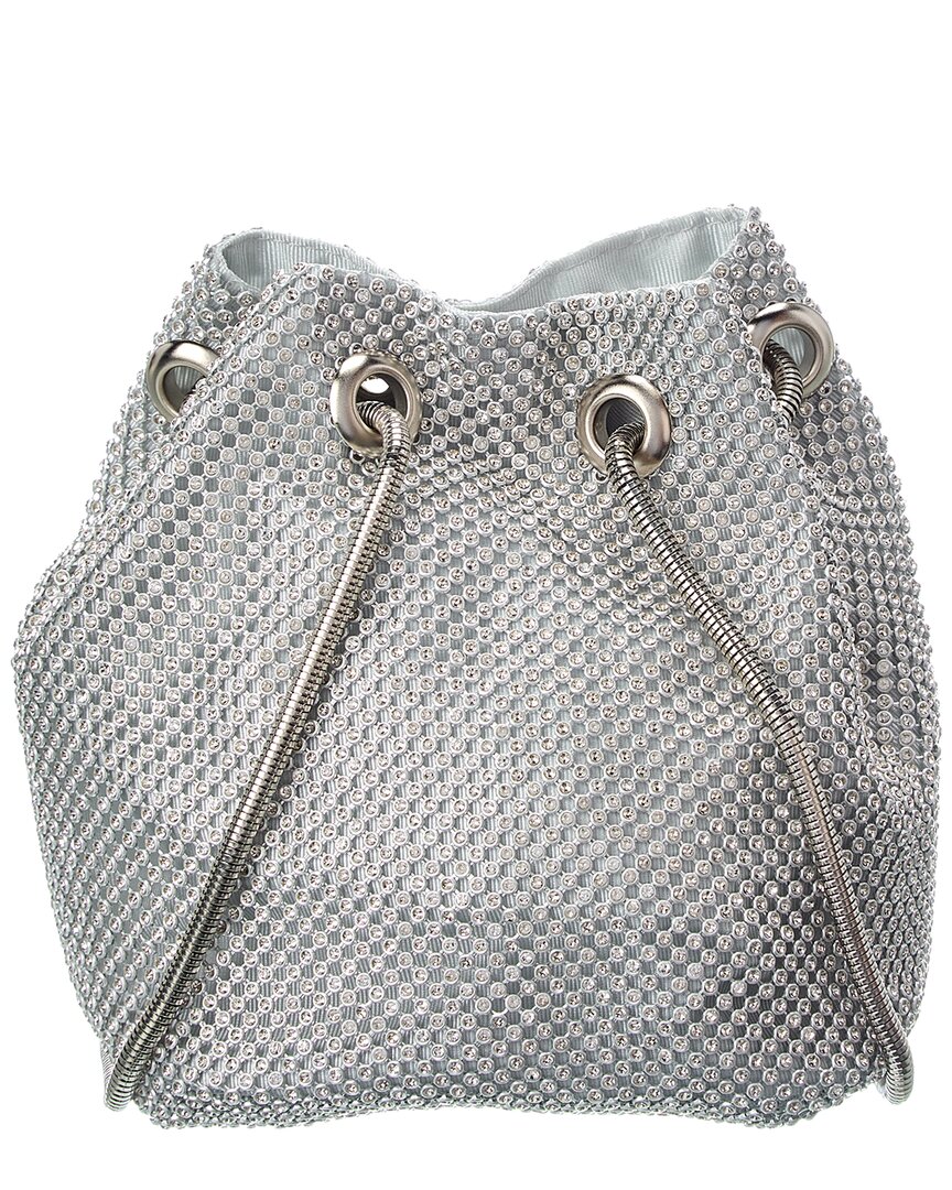 Rene Ruiz Rene Ruiz Allover Crystal Bucket Bag