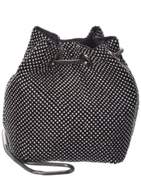 Rene Ruiz Rene Ruiz Allover Crystal Bucket Bag