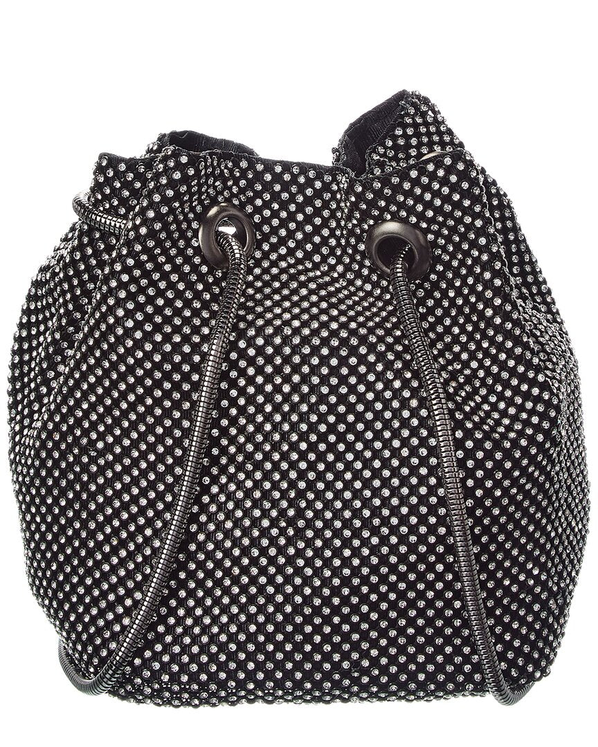 Rene Ruiz Rene Ruiz Allover Crystal Bucket Bag