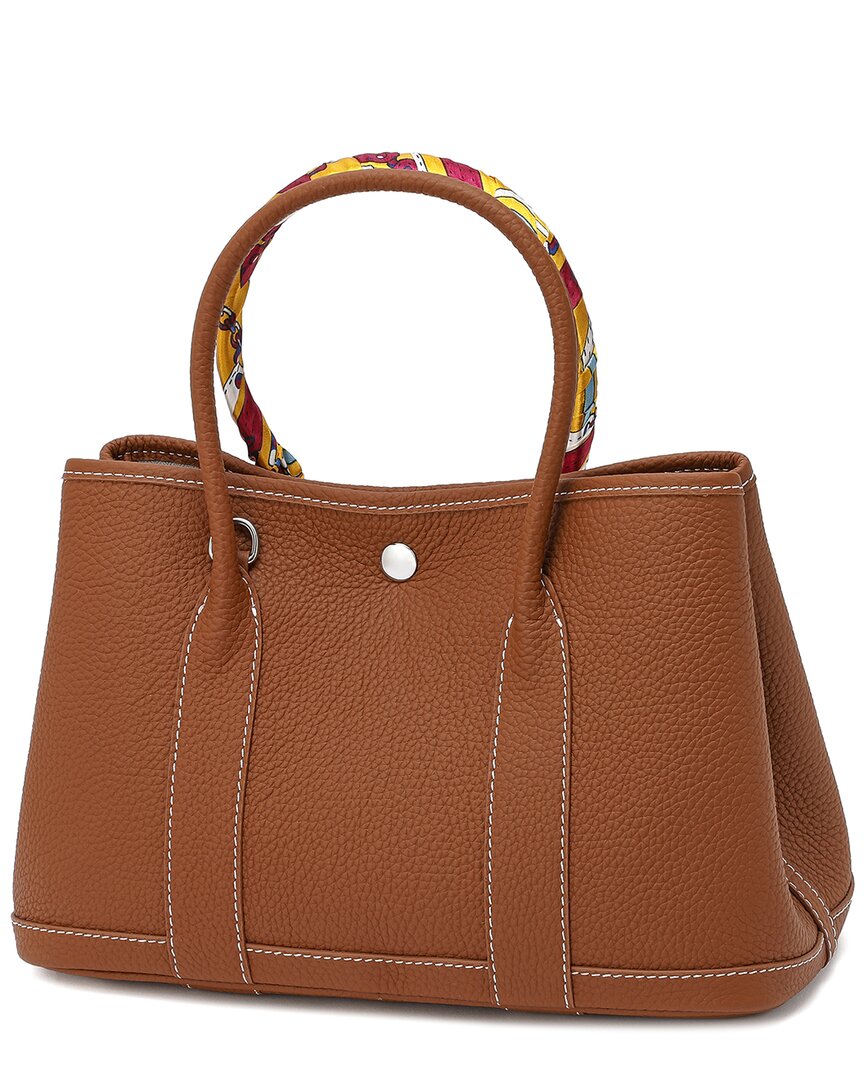 Tiffany & Fred Paris Top-Grain Leather Satchel