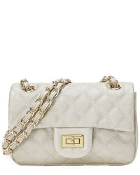 Tiffany & Fred Paris Caviar Leather Messenger Bag