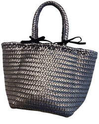 Dragon Diffusion Grace Basket Small Leather Tote