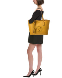 Valentino By Mario Valentino Soho Rock Leather Tote