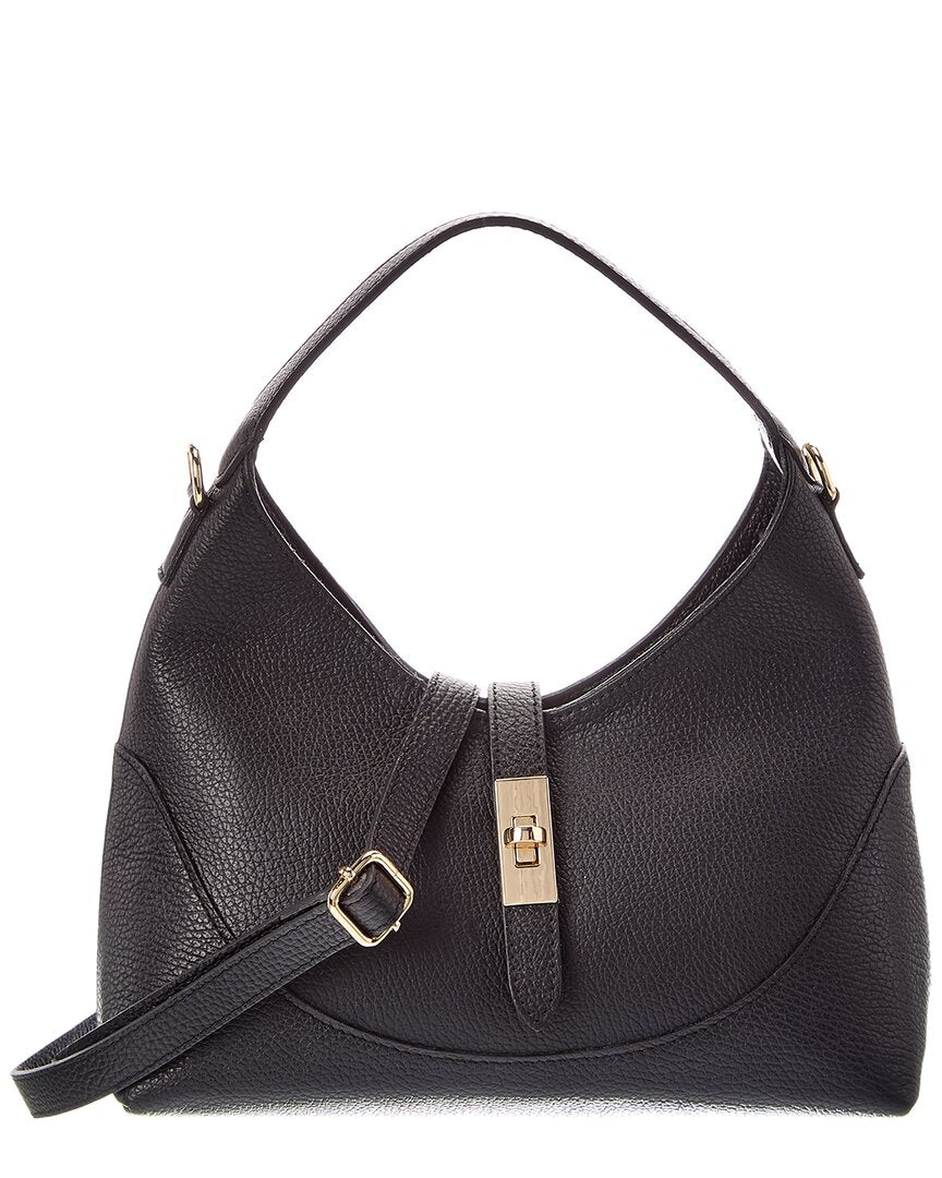 Italian Leather Italian Leather Lina Leather Top Handle Bag