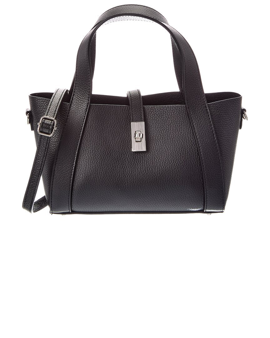 Italian Leather Italian Leather Gaia Leather Top Handle Bag