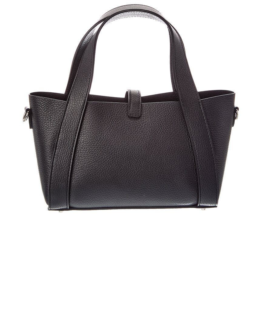 Italian Leather Italian Leather Gaia Leather Top Handle Bag