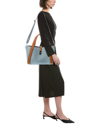 Italian Leather Italian Leather Cleo Leather Top Handle Bag