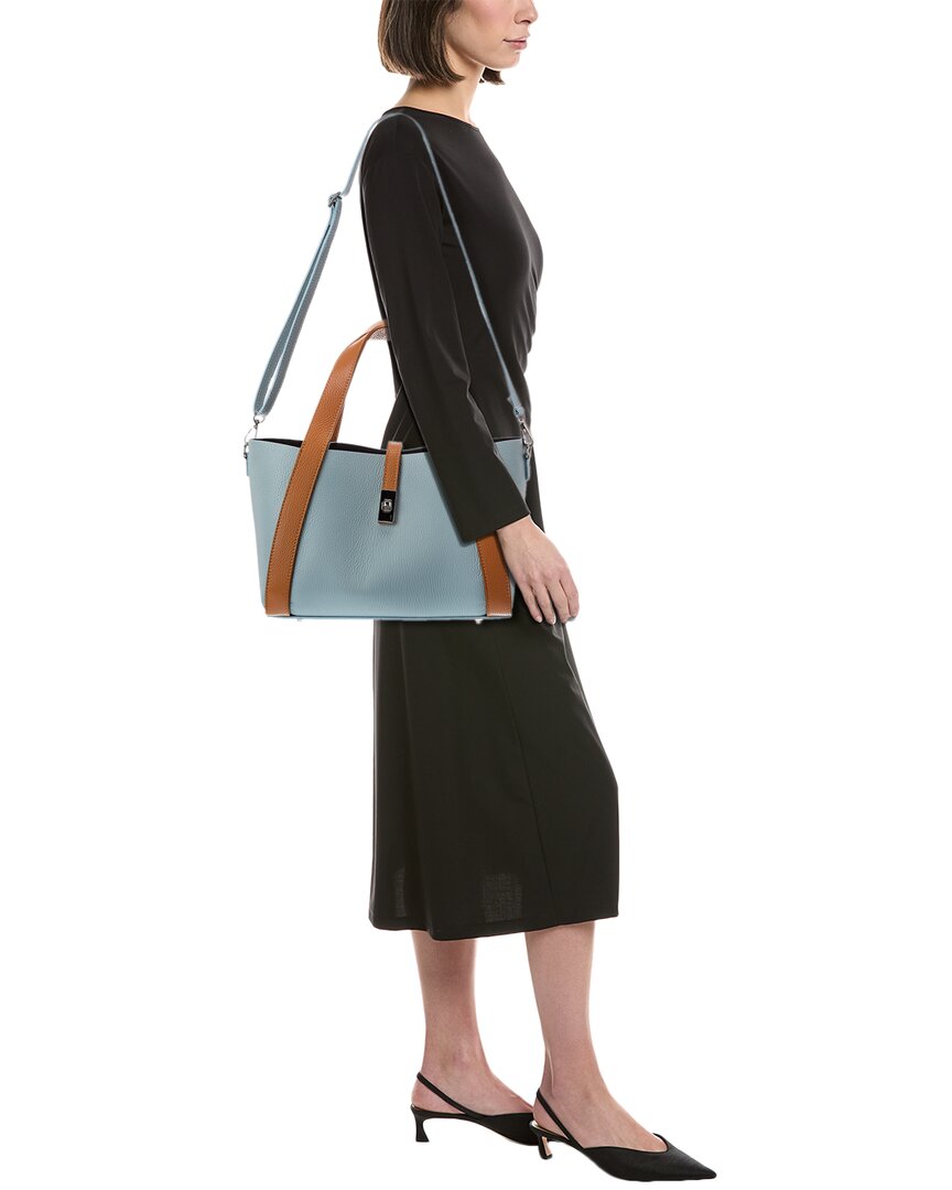 Italian Leather Italian Leather Cleo Leather Top Handle Bag