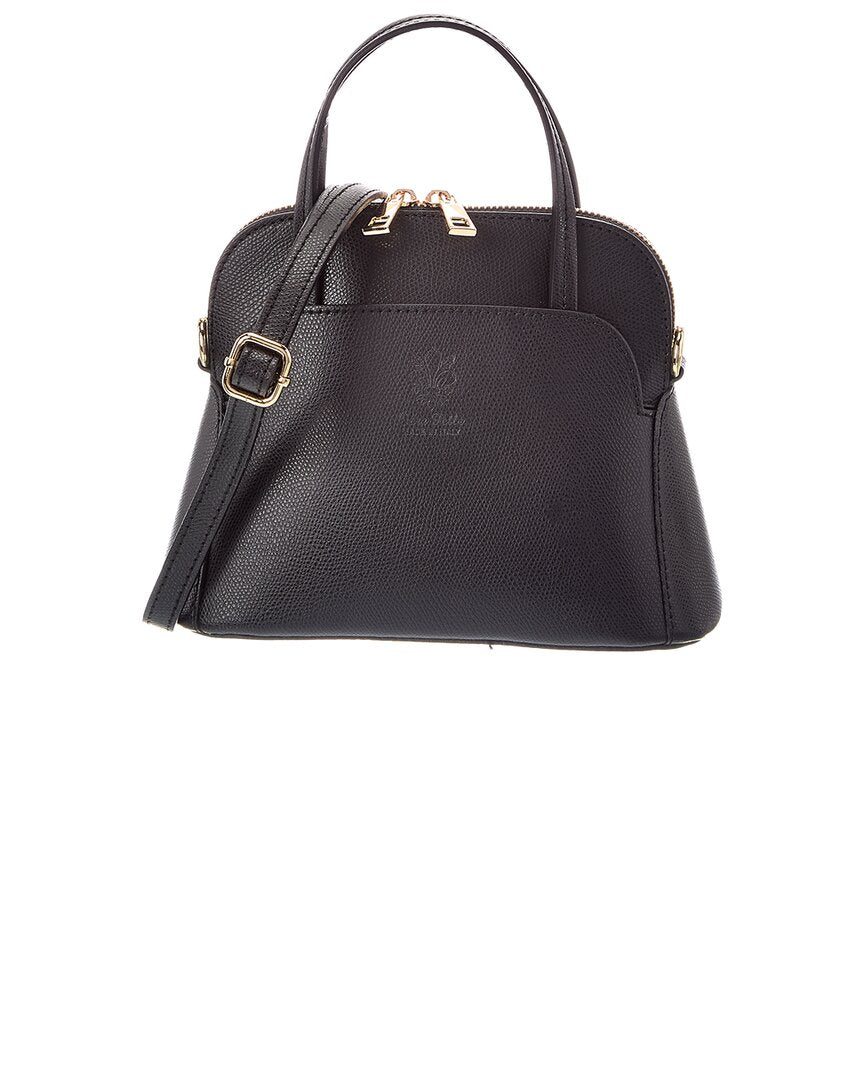 Italian Leather Italian Leather Serena Leather Top Handle Bag