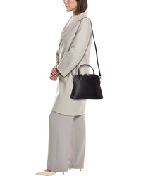Italian Leather Italian Leather Serena Leather Top Handle Bag