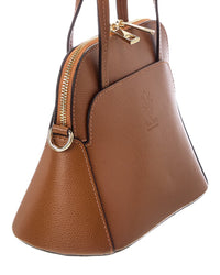 Italian Leather Italian Leather Serena Leather Top Handle Bag