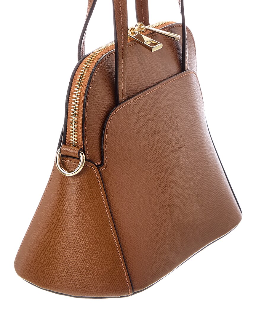Italian Leather Italian Leather Serena Leather Top Handle Bag