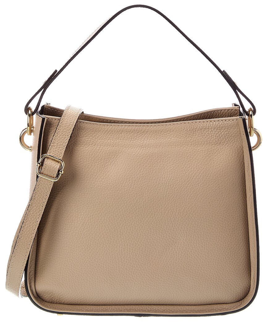 Italian Leather Italian Leather Shoulder Bag Leather Top Handles Bag