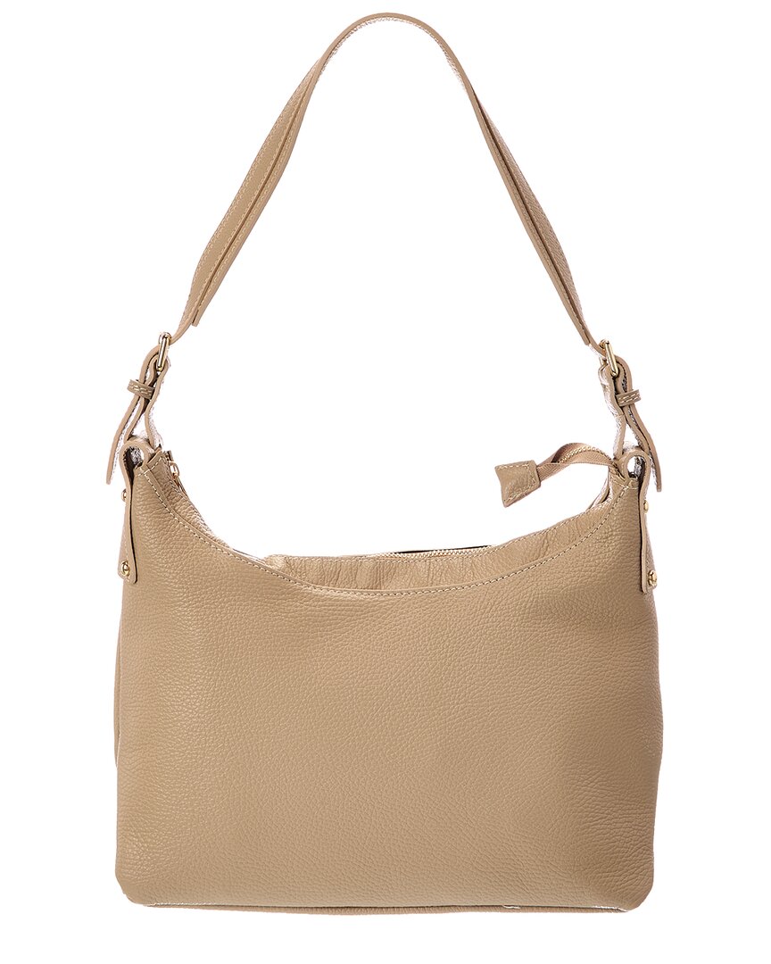Italian Leather Italian Leather Hobo Leather Top Handle Bag