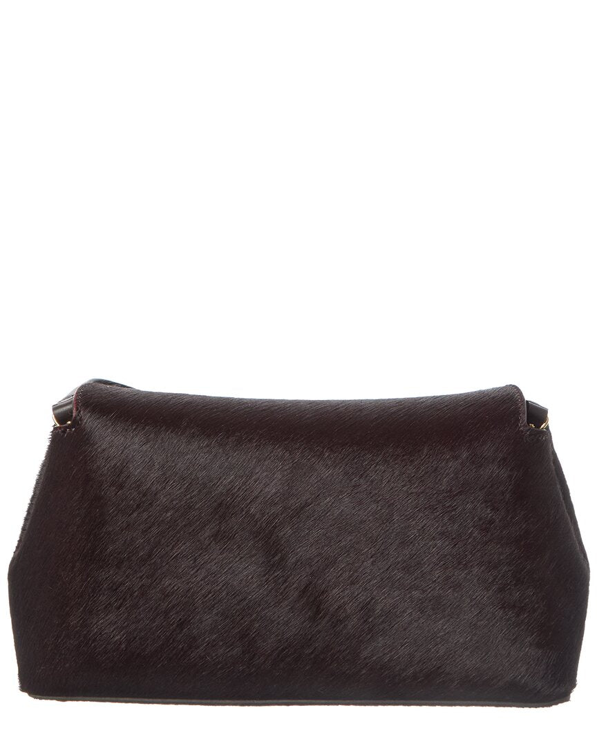 Toteme T Lock Haircalf Shoulder Bag