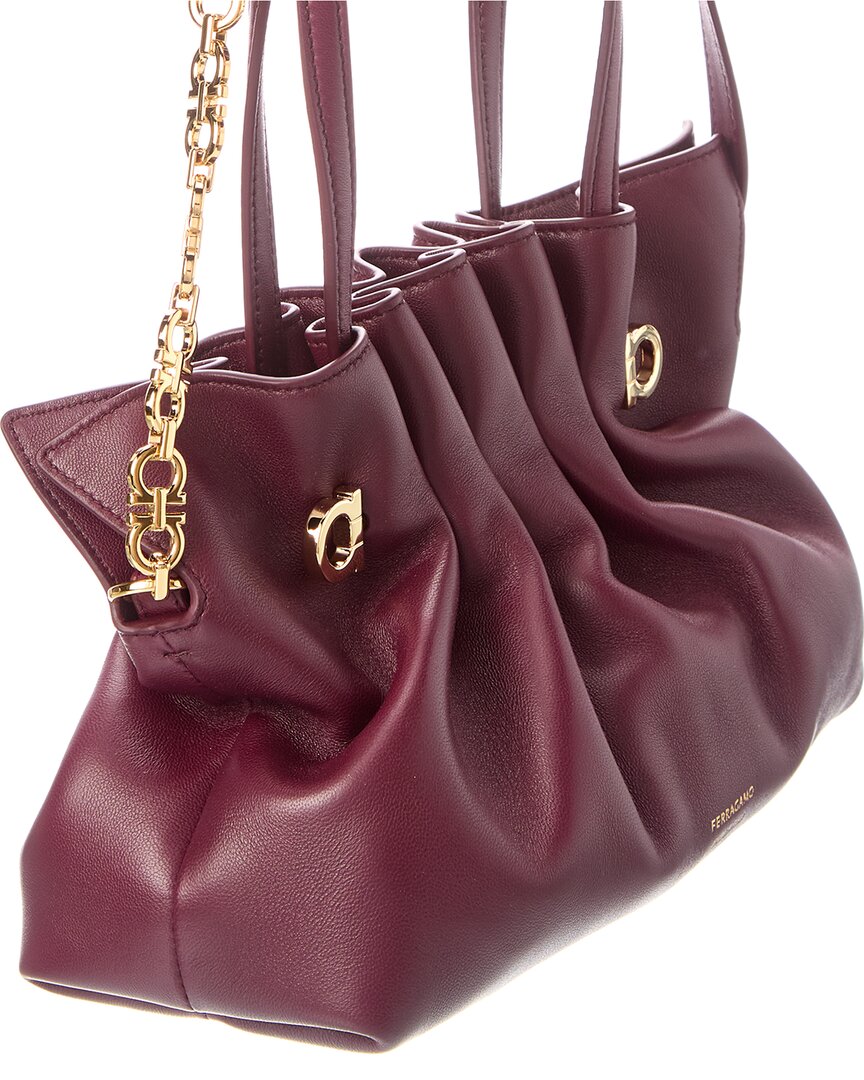 Ferragamo Ferragamo Leather Shoulder Bag