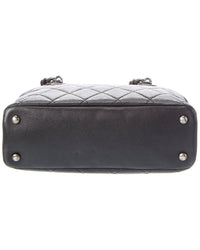 Chanel Chanel Black Quilted Leather Matelasse Chain Shoulder Bag (Authentic Pre-