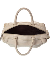 Chanel Chanel White Quilted Leather Ginpaku Bag (Authentic Pre-Loved)