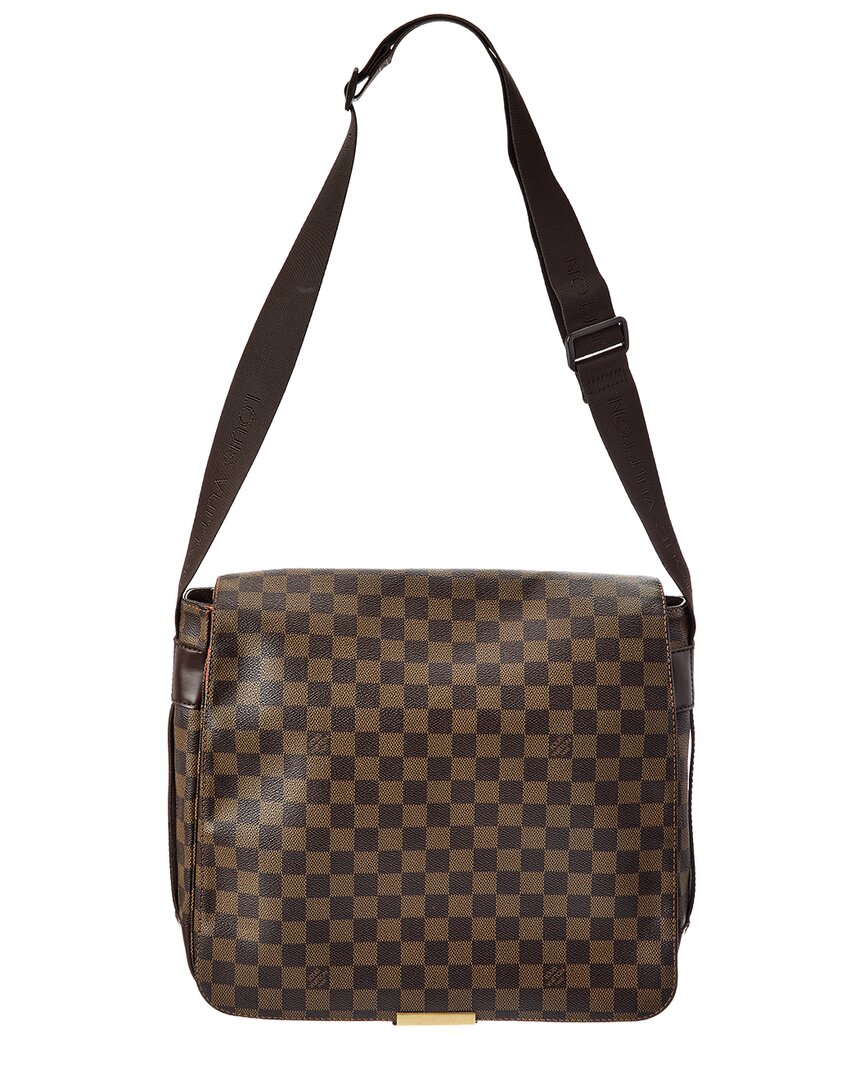 Louis Vuitton Louis Vuitton Brown Damier Ebene Coated Canvas Bastille (Authentic Pre-Loved)