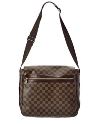 Louis Vuitton Louis Vuitton Brown Damier Ebene Coated Canvas Bastille (Authentic Pre-Loved)