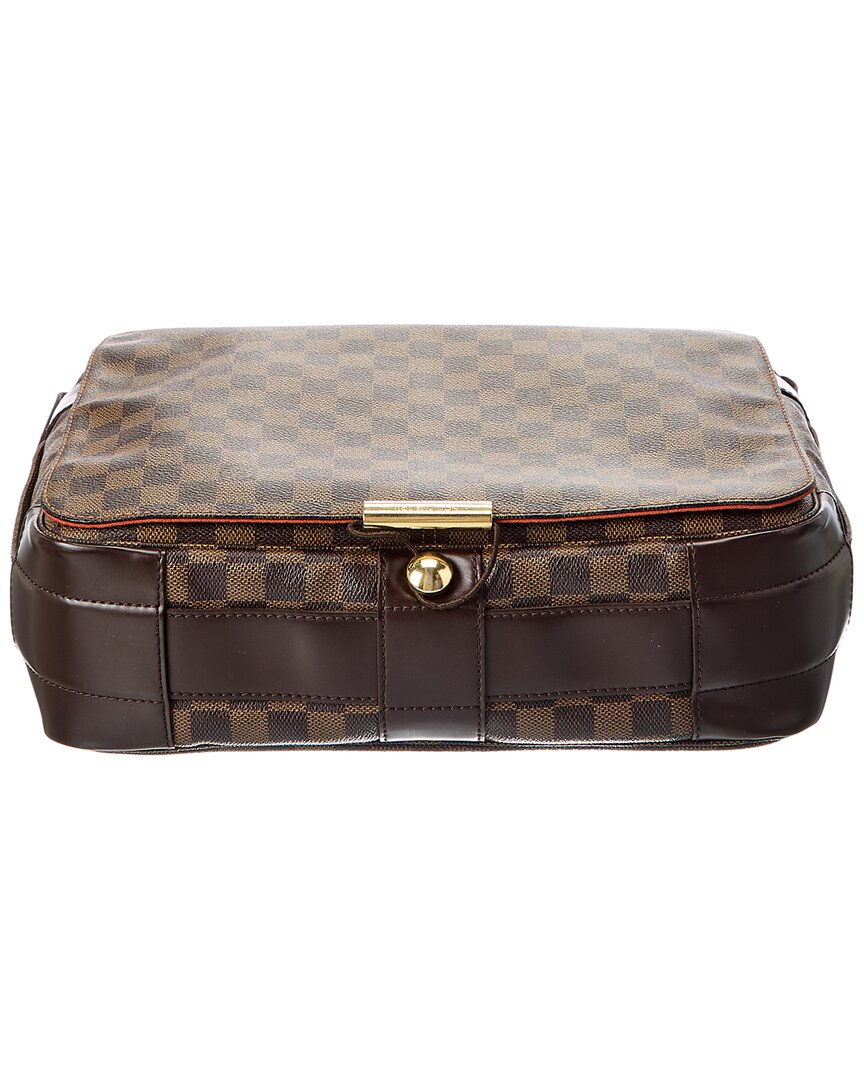 Louis Vuitton Louis Vuitton Brown Damier Ebene Coated Canvas Bastille (Authentic Pre-Loved)