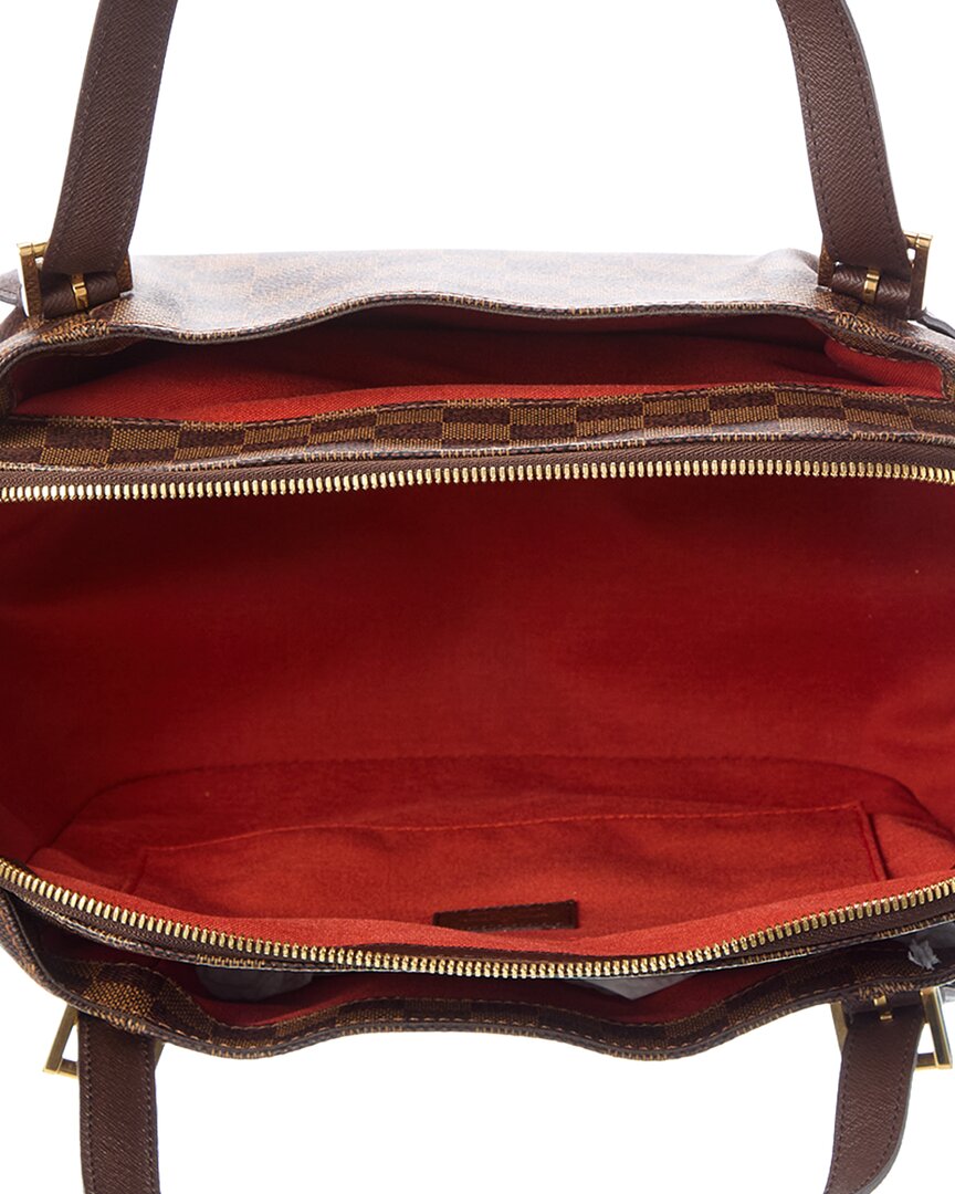 Louis Vuitton Pre-Owned Louis Vuitton Brown Damier Ebene Coated Canvas Belem Mm (Authentic Pre-Loved)
