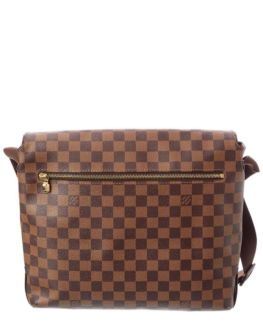 Louis Vuitton Pre-Owned Louis Vuitton Brown Damier Ebene Coated Canvas Brooklyn Mm (Authentic Pre-