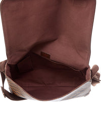 Louis Vuitton Pre-Owned Louis Vuitton Brown Damier Ebene Coated Canvas Brooklyn Mm (Authentic Pre-