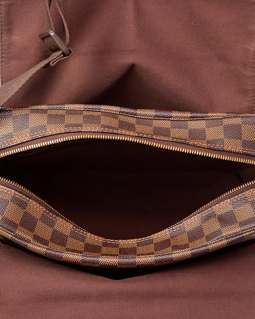Louis Vuitton Pre-Owned Louis Vuitton Brown Damier Ebene Coated Canvas Naviglio (Authentic Pre-Loved)