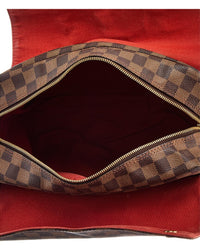 Louis Vuitton Louis Vuitton Brown Damier Ebene Coated Canvas Naviglio (Authentic Pre-Loved)