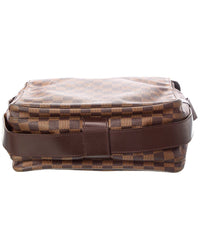 Louis Vuitton Pre-Owned Louis Vuitton Brown Damier Ebene Coated Canvas Naviglio (Authentic Pre-Loved)