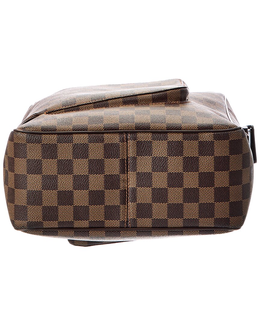 Louis Vuitton Louis Vuitton Brown Damier Ebene Coated Canvas Olav Mm (Authentic Pre-Loved)