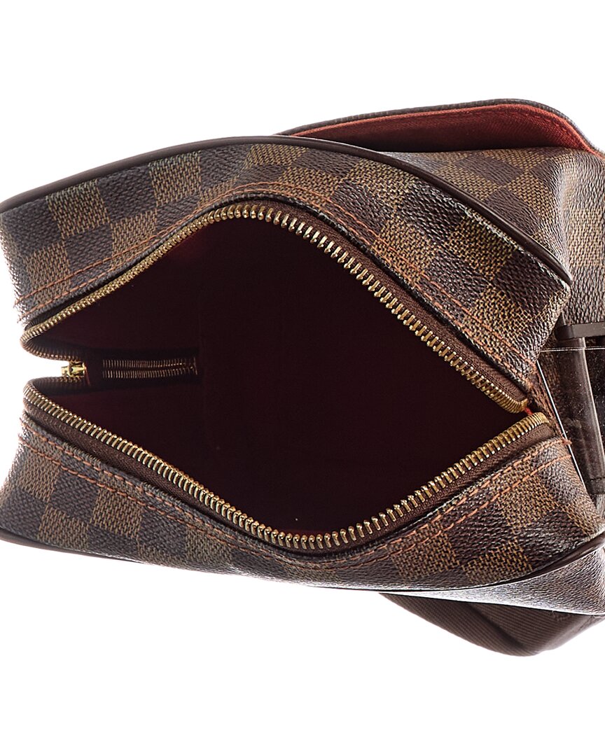 Louis Vuitton Louis Vuitton Brown Damier Ebene Coated Canvas Olav Pm (Authentic Pre-Loved)