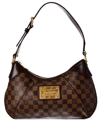 Louis Vuitton Louis Vuitton Brown Damier Ebene Coated Canvas Thames Pm (Authentic Pre-Loved)