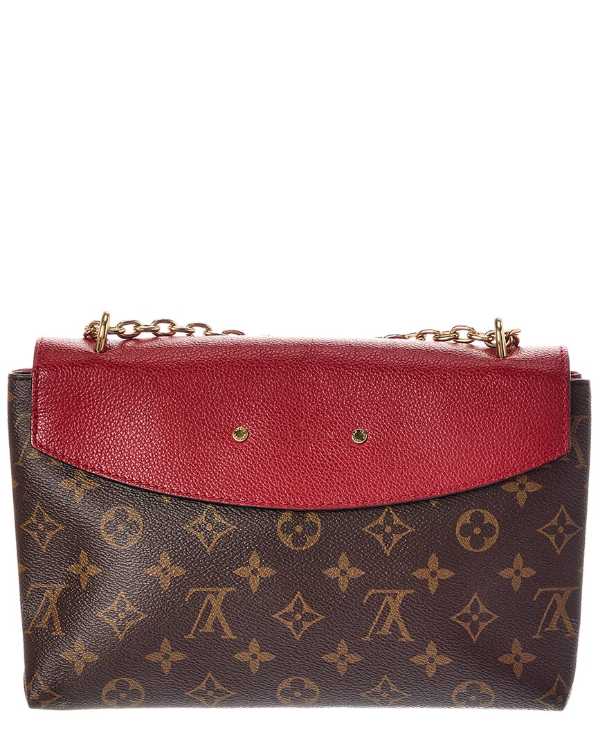 Louis Vuitton Louis Vuitton Brown Monogram Coated Canvas Saint Placide (Authentic Pre-Loved)