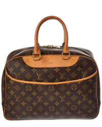 Louis Vuitton Louis Vuitton Brown Monogram Coated Canvas Deauville (Authentic Pre-Loved)