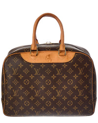 Louis Vuitton Louis Vuitton Brown Monogram Coated Canvas Deauville (Authentic Pre-Loved)