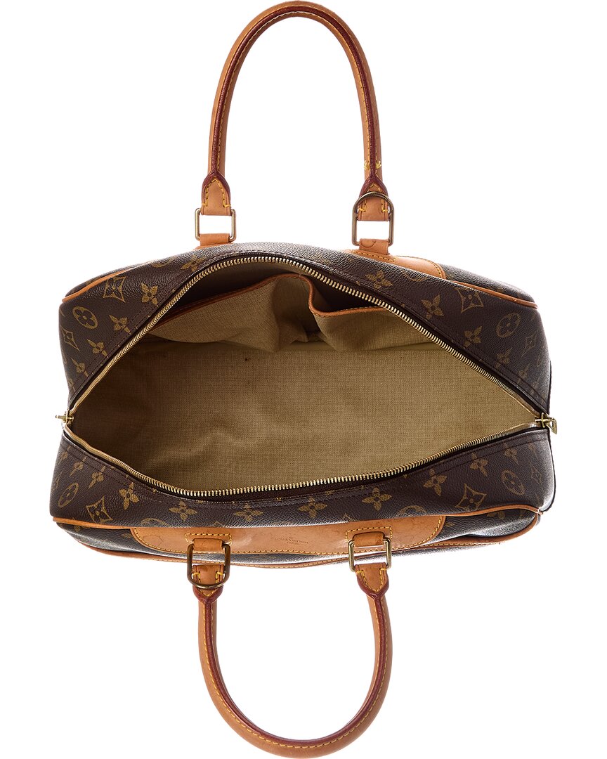 Louis Vuitton Louis Vuitton Brown Monogram Coated Canvas Deauville (Authentic Pre-Loved)