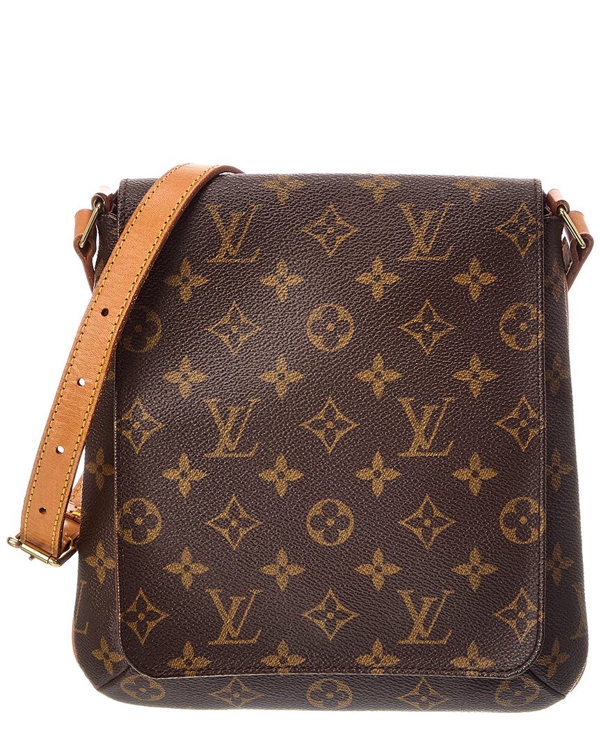 Louis Vuitton Louis Vuitton Brown Monogram Coated Canvas Musette Salsa Short Strap (Authentic