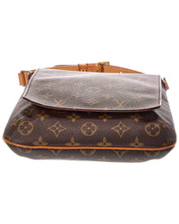 Louis Vuitton Louis Vuitton Brown Monogram Coated Canvas Musette Salsa Short Strap (Authentic