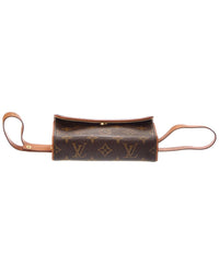 Louis Vuitton Louis Vuitton Brown Monogram Coated Canvas Pochette Florentine Xs Belt