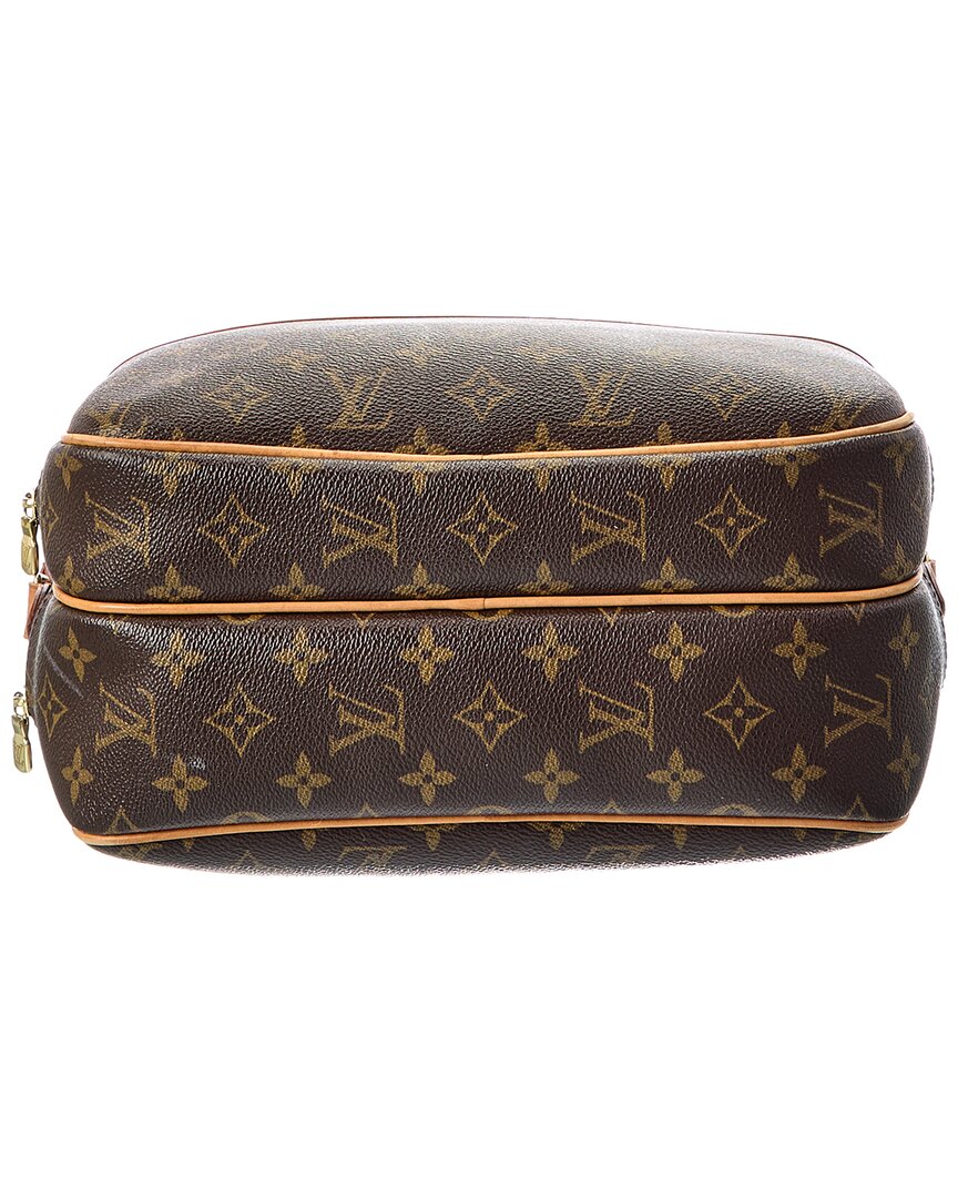 Louis Vuitton Louis Vuitton Brown Monogram Coated Canvas Reporter Pm (Authentic Pre-Loved)