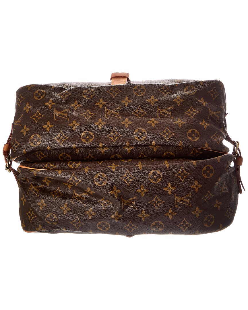 Louis Vuitton Louis Vuitton Brown Monogram Coated Canvas Saumur 35 (Authentic Pre-Loved)