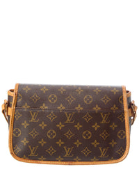 Pre-Owned Louis Vuitton Brown Monogram Coated Canvas Sologne (Authentic Pre-Loved)