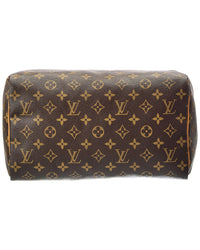 Louis Vuitton Louis Vuitton Brown Monogram Coated Canvas Speedy 30 (Authentic Pre-Loved)
